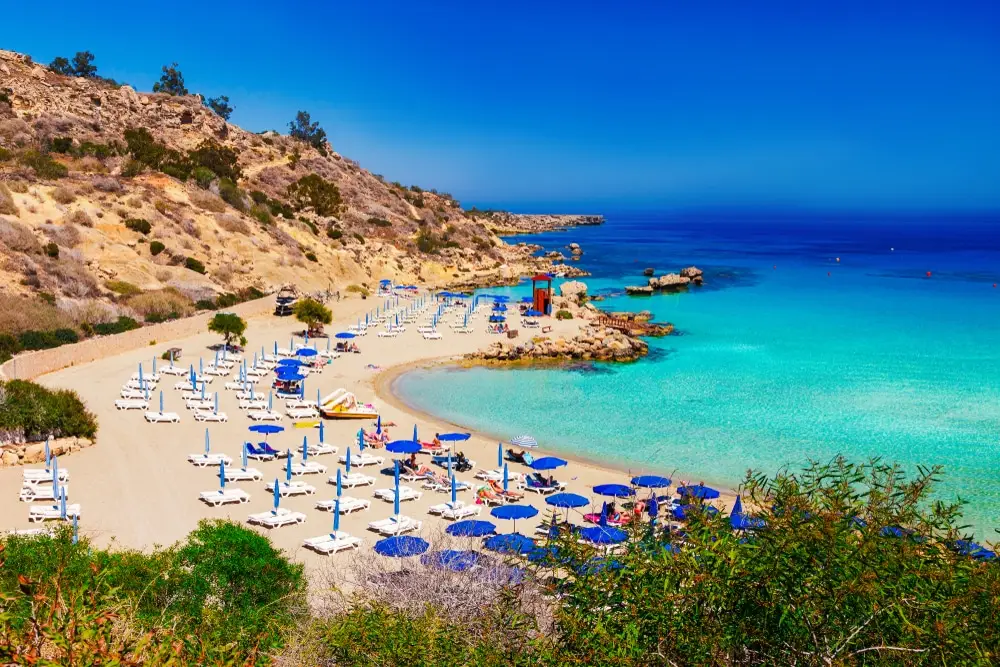 Beautiful,Landscape,Near,Of,Nissi,Beach,And,Cavo,Greco,In