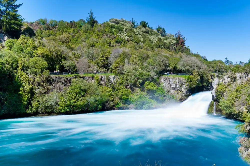 Huka,Falls,Outside,Taupo,New,Zealand