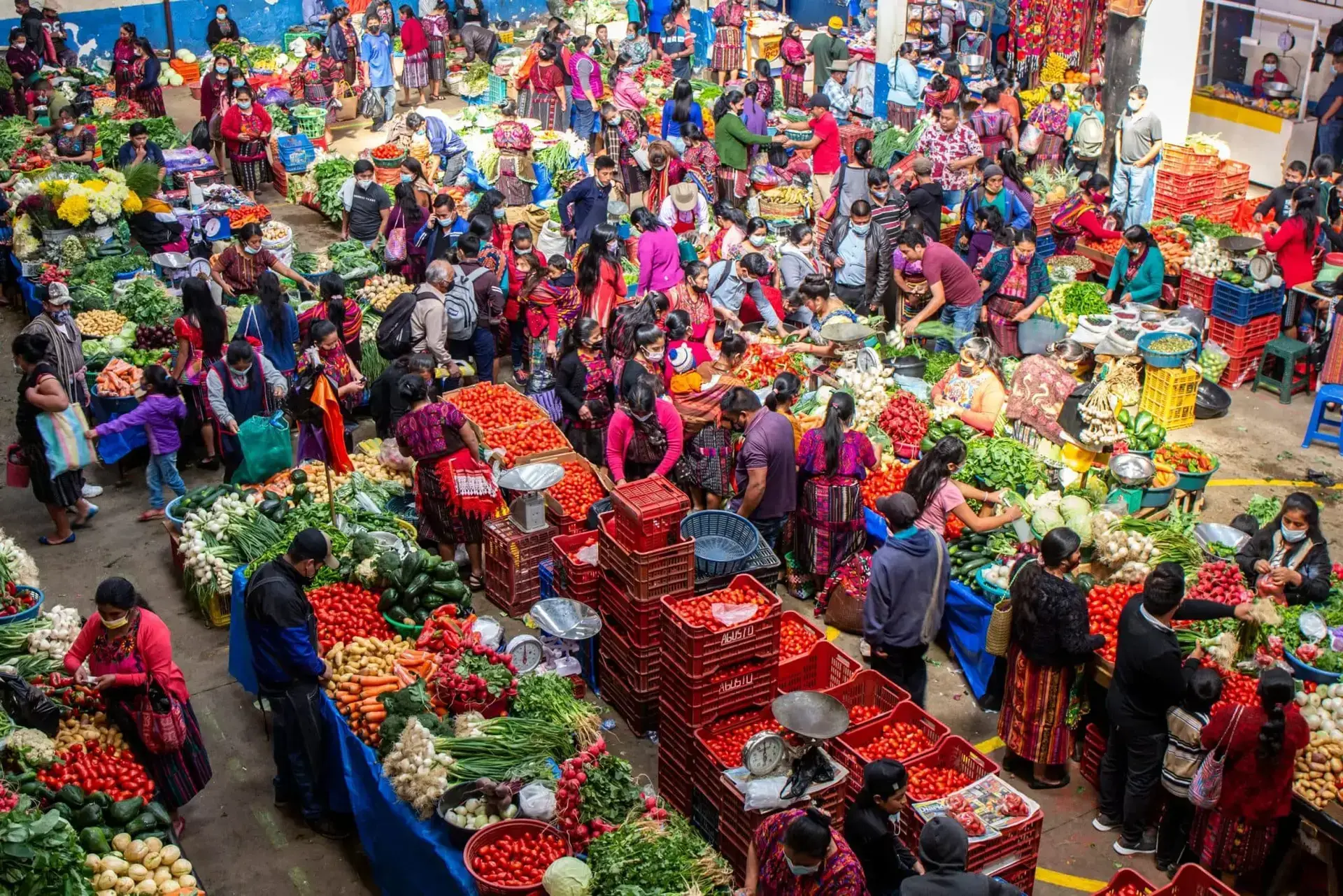 "chichicastenango,,Guatemala";,January,10,2021:,An,Ancient,Market,Full,Of