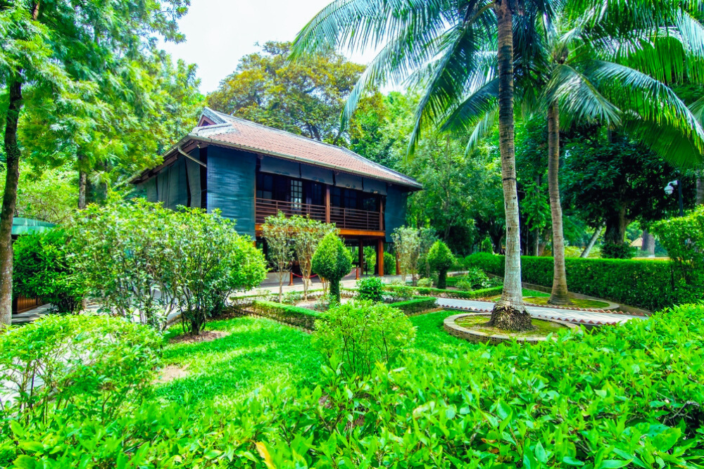 Chi Minh's house HANOI VIETNAM