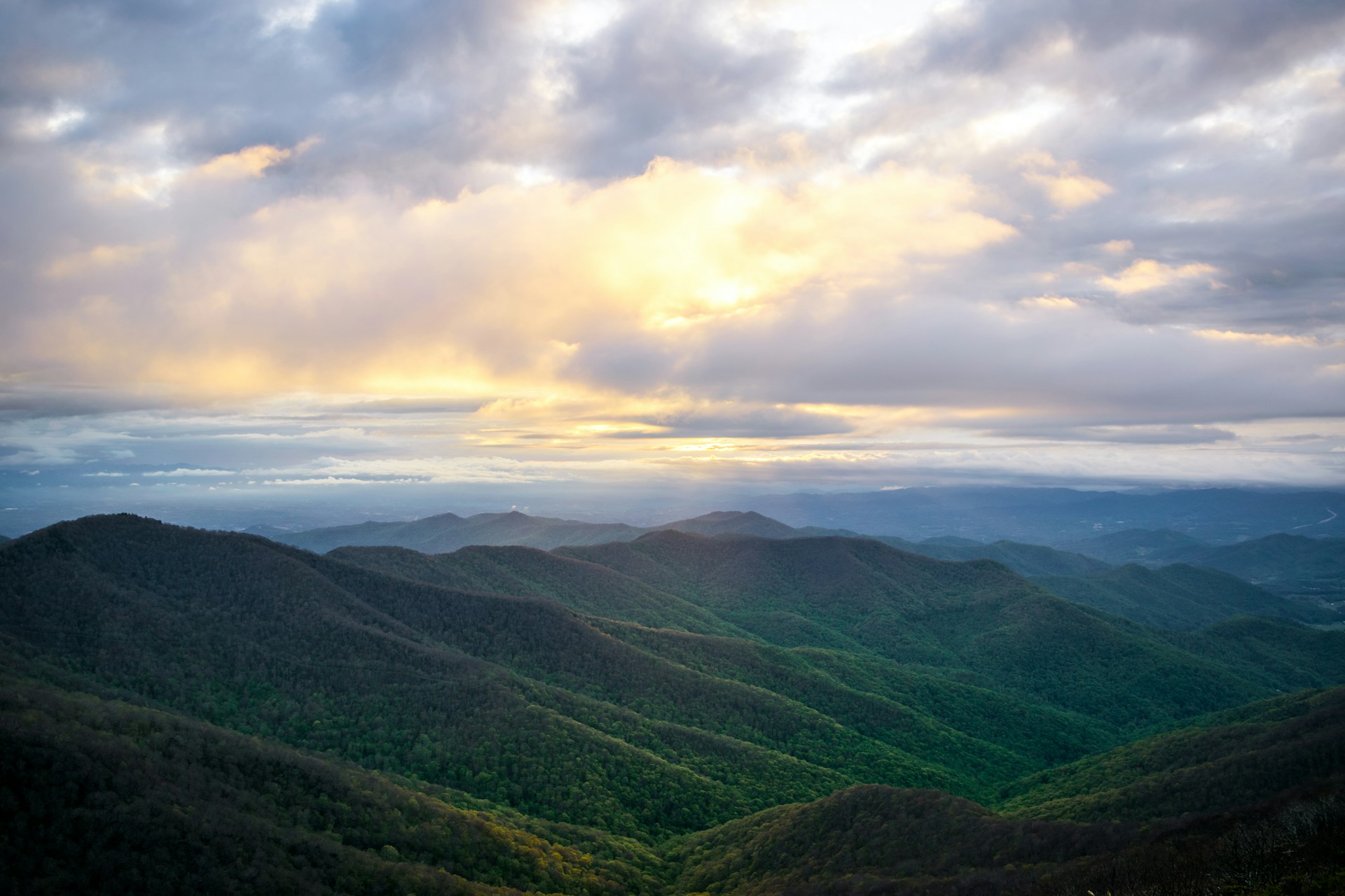 Blue Ridge Mountains Virginia USA